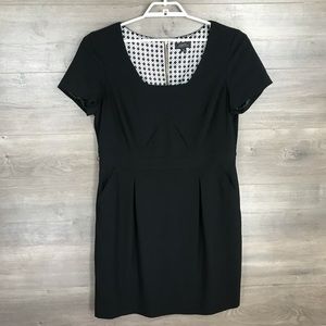 TAHARI Womens Short Sleeve Sheath Dress